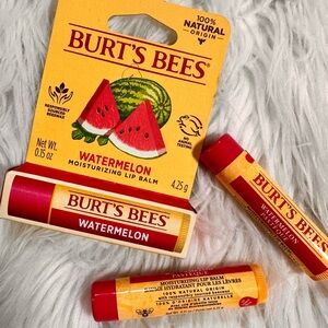 Burt’s Bees • 3 Watermelon Moisturizing Lip Balm